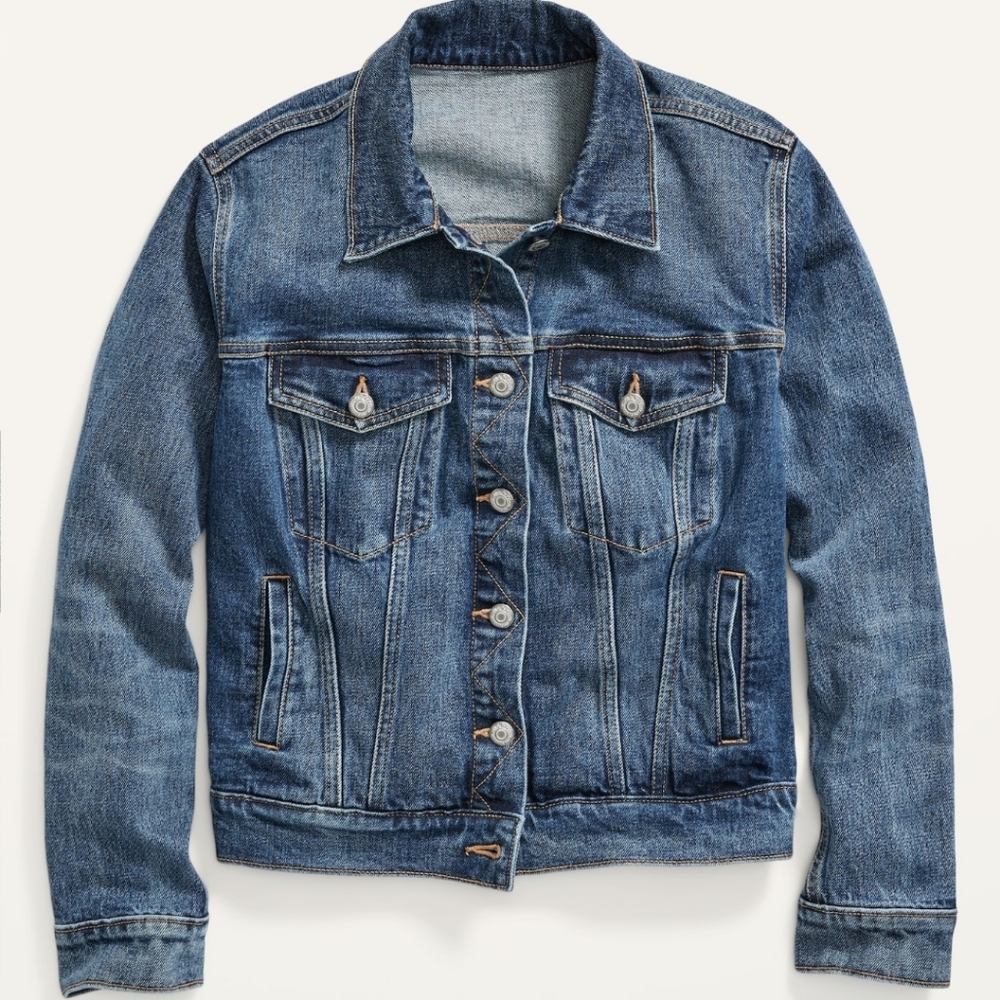 Old Navy Medium-Wash Jean Jacket